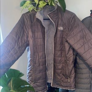 Reversible north face jacket